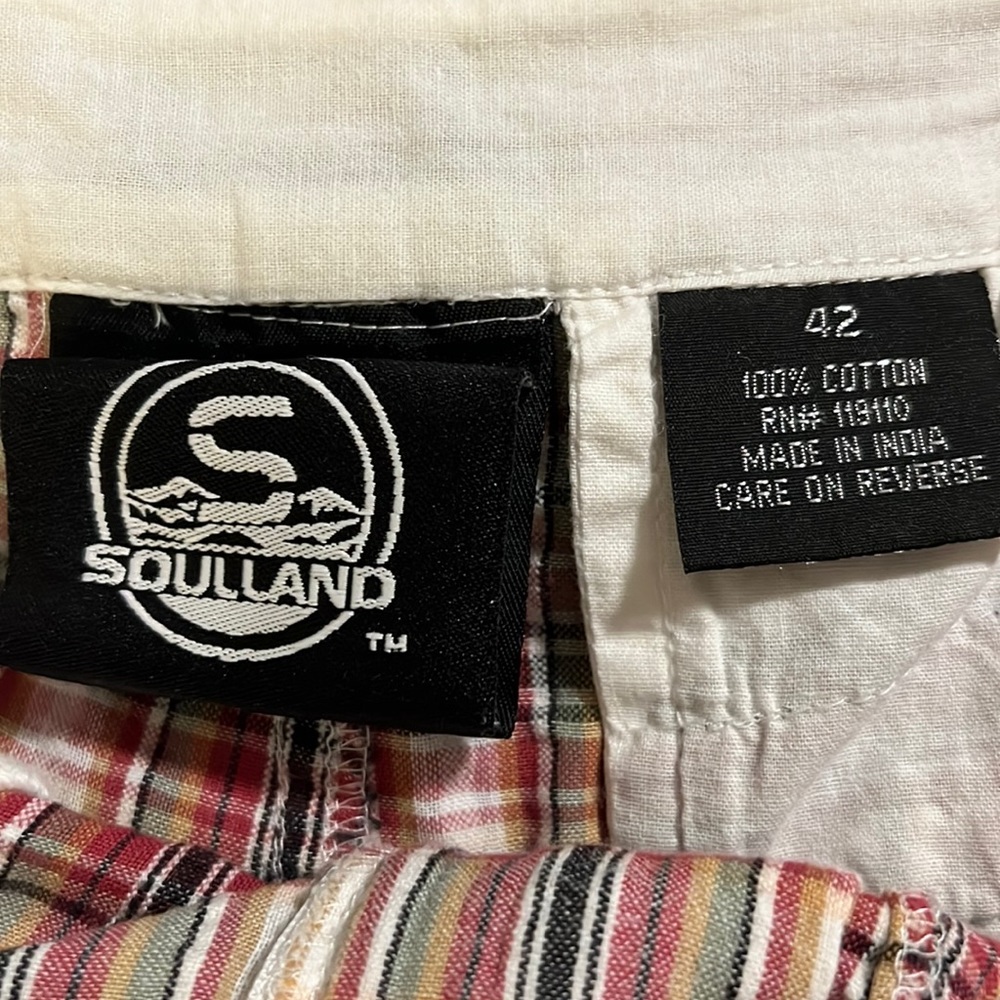 SOULLAND MENS SHORTS•SIZE 42 - Picture 3 of 4